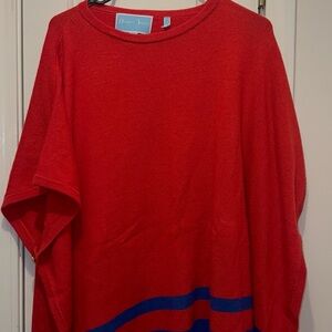 Draper James Vibrant Red Knit Top